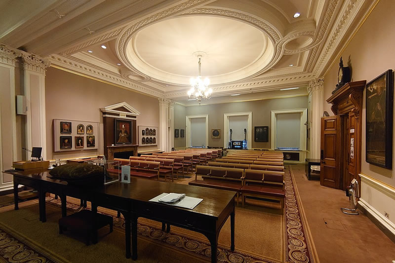London studio in Burlington House